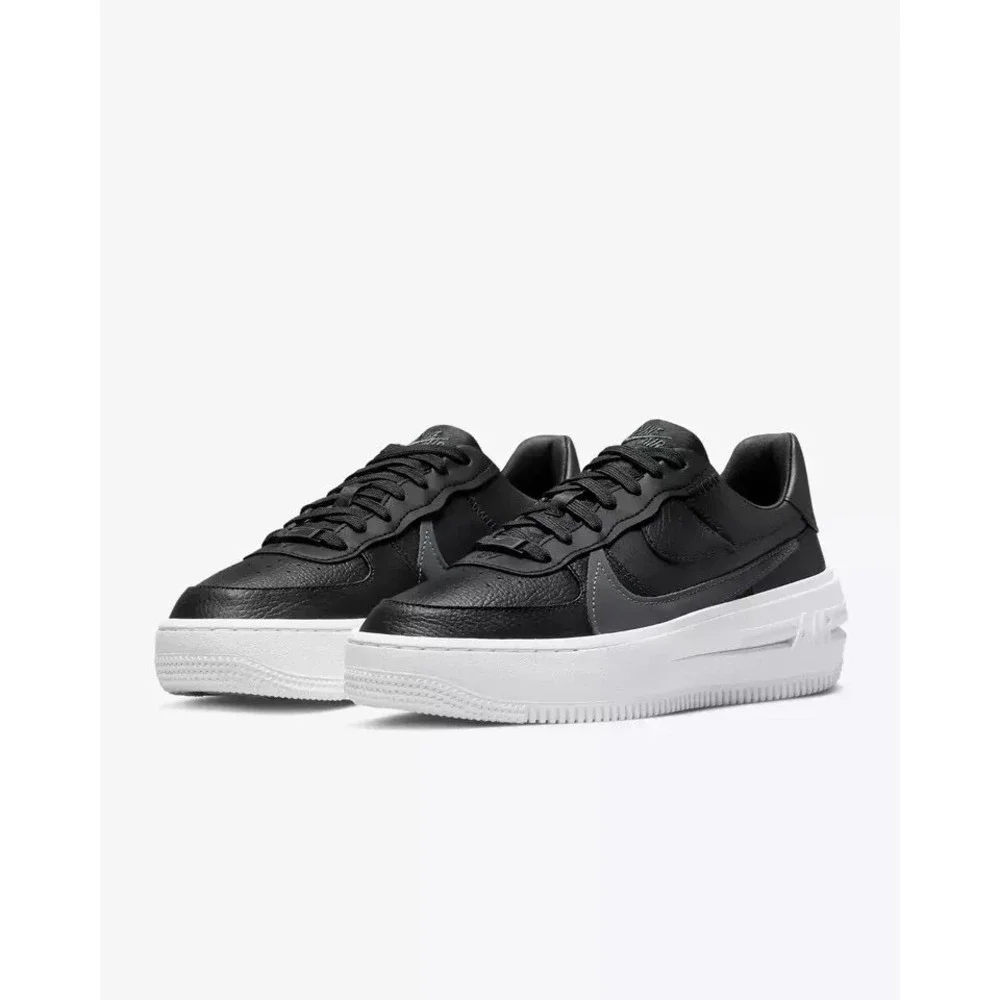 Nike Air Force 1 Platform Sneakers Size 7 Black Women's AF1 DJ9946 001